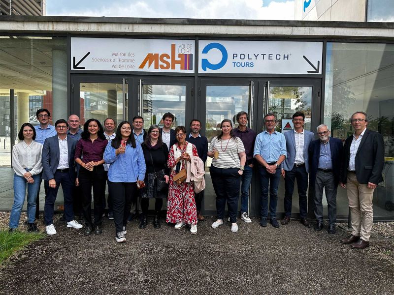 Réunion de lancement du projet à la MSH Val de Loire